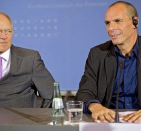 Γ. Βαρουφάκης: ''Εγώ δεν υπακούω στον Σόιμπλε - η Γερμανία είναι η ατμομηχανή της Ευρώπης''