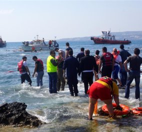 Νέο ναυάγιο με 200 μετανάστες στη Ρόδο: Τέσσερις νεκροί, παραμένουν άνθρωποι στη θάλασσα! (Σκληρές εικόνες)