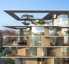  Η αστική γειτονιά της Ρώμης γίνεται πράσινη: Αρχιτέκτονες σχεδίασαν μία εκπληκτική πολυκατοικία με....οικολογικό στυλ! 