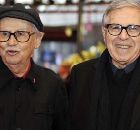 H Eλλάδα τιμά τους 80άρηδες αδερφούς Ταβιάνι σκηνοθέτες -  "Ποιητές" - Επίτιμοι διδάκτορες του ΑΠΘ