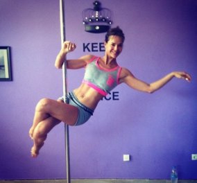 Η Νικολέτα Καρρά κάνει pole dancing και αναστατώνει το Instagram
