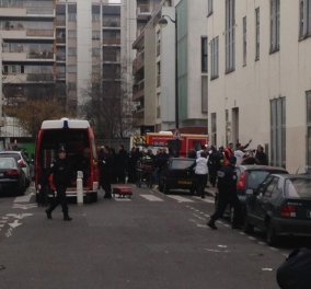 Μακελειό στο Παρίσι με 12 νεκρούς και 20 τραυματίες από επίθεση με καλάσνικοφ στη σατιρική εφημερίδα Charlie Hebdo! (φωτό - βίντεο)