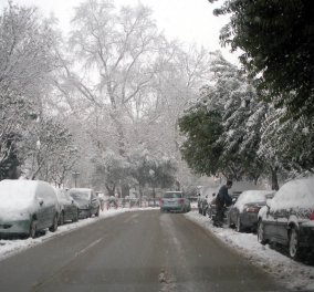 Νέο κύμα κακοκαιρίας με χιόνια σε όλη τη χώρα από τη Δευτέρα - Τσουχτερό κρύο και ραγδαία πτώση της θερμοκρασίας!