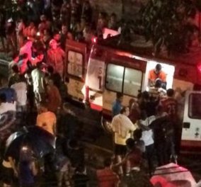 Παραλίγο τραγωδία στη Βραζιλία - 40 τραυματίες από μετωπική σύγκρουση τρένων! (φωτό)