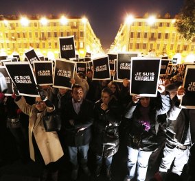 Je suis Charlie Athènes: Στις 5 σήμερα όλοι στο Γαλλικό Ινστιτούτο σε ένδειξη συμπαράστασης και τιμής στους άδικα δολοφονημένους δημοσιογράφους & εργαζόμενους!