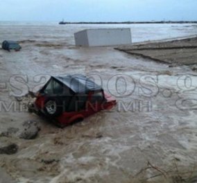 Ηραίον-Σάμος: σε κατάσταση έκτακτης ανάγκης από τις πλημμύρες 