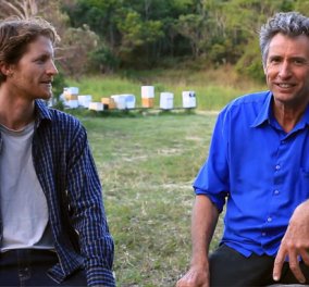 Η επανάσταση στη μελισσοτροφία: Πατέρας & γιος ανακάλυψαν πρωτοποριακό συλλέκτη  μελιού: δείτε καρέ - καρέ! 