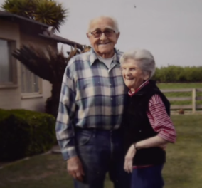 Φλόιντ & Βάιολετ Χάρτγουϊγκ: Η συγκινητική ιστορία του ζευγαριού που ήταν παντρεμένοι για 67 χρόνια & πέθαναν με λίγες ώρες διαφορά, κρατώντας τα χέρια!