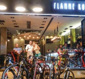 Flamme Rouge: To πρώτο αυθεντικό καφέ για... τους λάτρεις του ποδηλάτου!