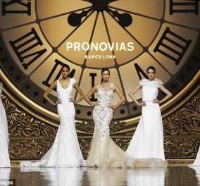 Ιρίνα Σάικ: Φόρεσε ένα συγκλονιστικό Pronovias κολλητό νυφικό & προκαλεί τον Μπράντλευ Κούπερ