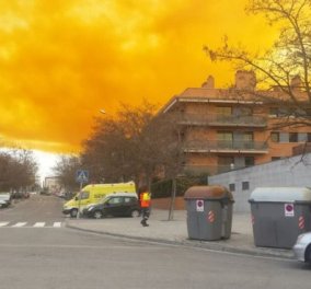 Τοξικό νέφος προκαλεί πανικό στην Καταλονία - Έκκληση για ηρεμία κάνουν οι αρχές! (φωτό - βίντεο)