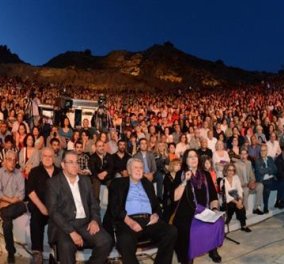 Μίκης Θεοδωράκης, η μεγάλη γιορτή: Με συγκίνηση το ΚΚΕ γιόρτασε τα 90 χρόνια του δημιουργού 