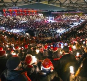Βίντεο: 27 χιλιάδες φίλαθλοι της Ουνιόν Βερολίνου τραγούδησαν τα κάλαντα στο γήπεδο της αγαπημένης τους ομάδας - Μοναδικό θέαμα!