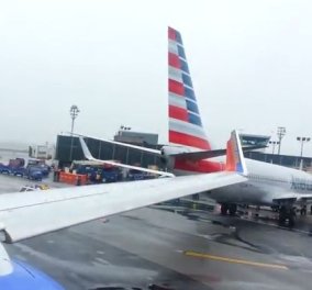 ΗΠΑ: Συγκρούστηκαν δύο αεροσκάφη στο αεροδρόμιο της Ν.Υόρκης - Σε κατάσταση πανικού οι επιβάτες!