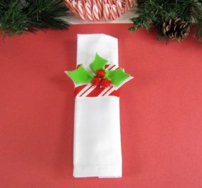 Φανταστικές ιδέες για να διπλώσετε τις χαρτοπετσέτες σας στο Χριστουγεννιάτικο τραπέζι με πρωτότυπο τρόπο και να καταπλήξετε τους καλεσμένους σας!