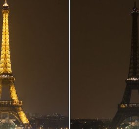 Παρίσι: Το σύμβολο μιας χώρας, ο Πύργος του Αιφελ έσβησε απόψε - Η  «11η Σεπτεμβρίου της Γαλλίας» μόλις ξεκίνησε για όλη την Ευρώπη (φωτό & βίντεο) 