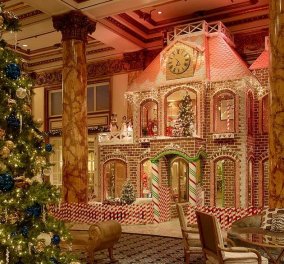 Βγαλμένα από Παραμύθι: Αυτά είναι τα 11 ξενοδοχεία με την πιο Χριστουγεννιάτικη διακόσμηση!! (φωτό)