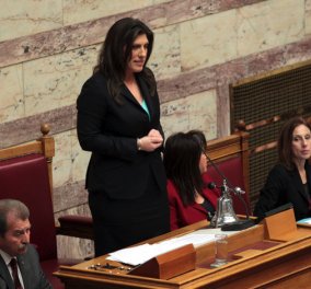 Νέα πρόεδρος της Βουλής εξελέγη η Ζωή Κωνσταντοπούλου με ρεκόρ ψήφων - 235 υπέρ, 61 λευκά (φωτό)
