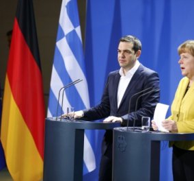 Μέρκελ: «Δεν θα αποφασίσουμε εμείς για την Ελλάδα - Είναι δουλειά του Eurogroup» - Α.Τσίπρας: «Δεν ήρθα για να ζητήσω χρήματα - Δεν φταίνει οι Γερμανοί για όλα τα δεινά μας»