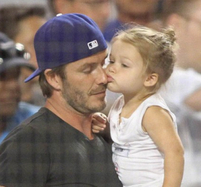 Στα βήματα του πατέρα της η μικρή Beckham - Δείτε την μικρή Harper στη πρώτη της προσπάθεια στο ποδόσφαιρο