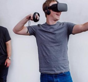 Mr. Facebook: Ενθουσιασμένος με τα νέα γυαλιά εικονικής πραγματικότητας - Η αξία του φτάνει τα 2 δις. δολάρια