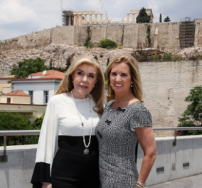 Kerry & Ethel Kennedy: Μήνυμα αισιοδοξίας από το Μουσείο της Ακρόπολης