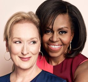 Top Women η Μισέλ Ομπάμα & η Μέριλ Στριπ: Κοινή συνέντευξη για την οικογένεια, την καριέρα, τα διλήμματα 
