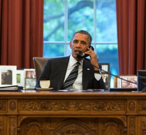 Πρώτο τηλεφώνημα Ομπάμα και Πούτιν, εφ' όλης της ύλης, σε τέσσερις μήνες
