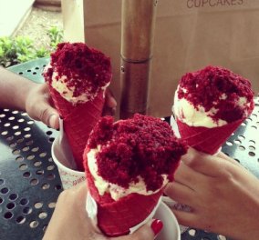 Red Velvet Ice Cream: Το νέο δροσιστικό trend στο παγωτό 