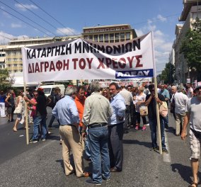 24ωρη απεργία της ΑΔΕΔΥ: Εικόνες απ’ την συγκέντρωση στην Αθηνά 