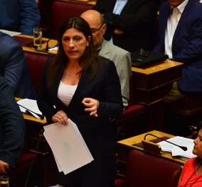 Κωνσταντοπούλου: Εμπρηστική ομιλία – «Η Βουλή πρέπει να καταψηφίσει τον εκβιασμό των εταίρων που δέχθηκε ο Τσίπρας»