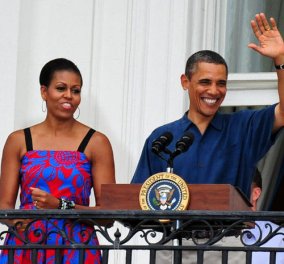 Με νέο πολύ κοντό κούρεμα γιόρτασε η Μισέλ Ομπάμα την 4η Ιουλίου στον Λευκό Οίκο - Δείτε την