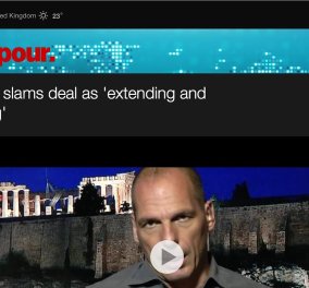 Βίντεο: Γιάννης Βαρουφάκης στο CNN: Είχαμε plan Β' υπό τις διαταγές του Αλέξη Τσίπρα 