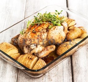H Αργυρώ μας φτιάχνει το μεσημέρι - Ορεινό κοτόπουλο με απίθανες πατάτες