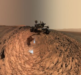 Ιδού το νερό στον Άρη! Το curiosity τράβηξε selfie με λεπτομέρειες του κόκκινου πλανήτη 