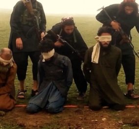 Βίντεο: Σκληρές εικόνες: Οι τζιχαντιστές στο Αφγανιστάν εκτελούν με βόμβες 10 αιχμαλώτους  