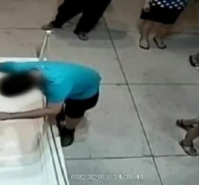 Βίντεο: 12χρονος παραπάτησε και κατέστρεψε πίνακα 1.5 εκατ. δολαρίων 