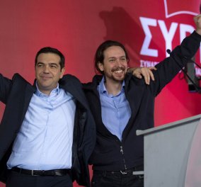 Podemos: Λυπούμαστε για τη «διάσπαση» του ΣΥΡΙΖΑ - O Τσίπρας έδωσε «μάθημα θάρρους» 
