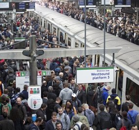 "Εμφραγμα" & κυκλοφοριακό χάος στο Λονδίνο από την απεργία στο μετρό - Tι ζητούν οι εργαζόμενοι‏