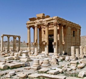 Οι τζιχαντιστές ανατίναξαν τον αρχαίο ναό του Βάαλ - Δία στην Παλμύρα