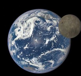 Εκπληκτικό βίντεο: Δείτε τη σελήνη να περνά γύρω από τη Γη σε λήψη από το Διάστημα