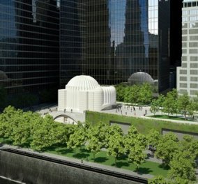 Ο ναός του Αγίου Νικολάου «φωτίζει» το «Σημείο Μηδέν» της Νέας Υόρκης (εικόνες, video)  