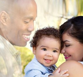Story: Έχασε τον άνδρα της ενώ ήταν έγκυος 5 μηνών αλλά κατάφερε να φωτογραφηθεί μαζί του & με το μωρό 