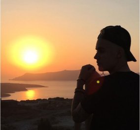 Πάλι στη Σαντορίνη για ηχογράφηση ο Justin Bieber: Ανεβάζει συνέχεια φωτο & διαφημίζει το δημοφιλέστατο νησί  