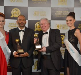 Πρώτη στην Ευρώπη η HotelBrain - "Oscar" ως κορυφαία Εταιρεία Διαχείρισης Ξενοδοχείων στα World Travel Awards‏