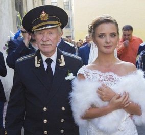 Διάσημος Ρώσος ηθοποιός παντρεύτηκε την κατά 60 χρόνια νεότερη μνηστή του & κουκλίτσα  