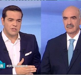 Παρασκήνιο από το debate: Γιατί δεν χαιρετήθηκαν Τσίπρας και Μεϊμαράκης; 