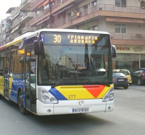 Χειρόφρενο σήμερα για τα αστικά λεωφορεία της Θεσσαλονίκης