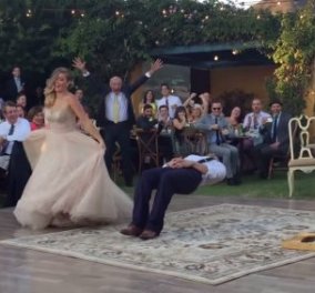 Απίθανο βίντεο: Δείτε το «τρικ» που έκανε στο γάμο του ένας μάγος & οι καλεσμένοι τα «έχασαν» 