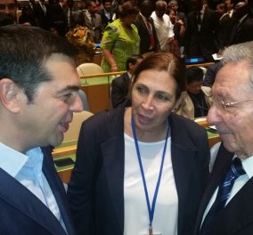 Ο Τσίπρας είδε τον Ρ. Κάστρο - Πήρε ανοικτή πρόσκληση για Κούβα - Στο περιθώριο της Γενικής Συνέλευσης του ΟΗΕ